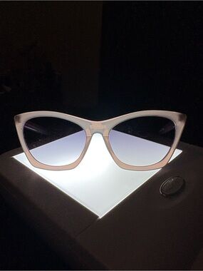 A.J. Morgan Pink Cat-Eye Sunglasses with Gradient Lenses
